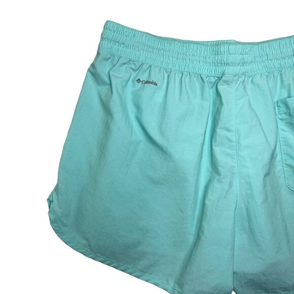 Columbia Sandy River Shorts Women’s XL Turquoise Active Summer Stretch Shorts - Picture 7 of 11